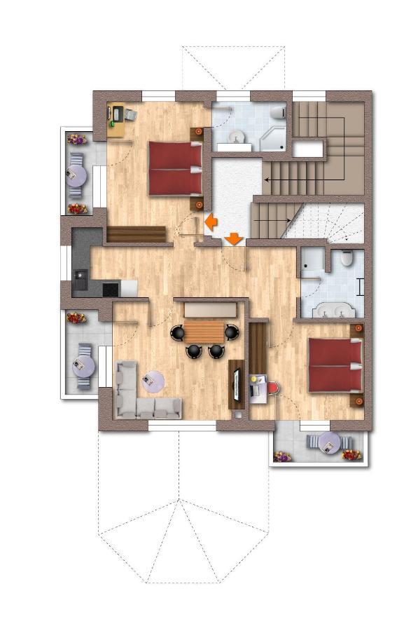 Appartement Partoll مايرهوفن المظهر الخارجي الصورة